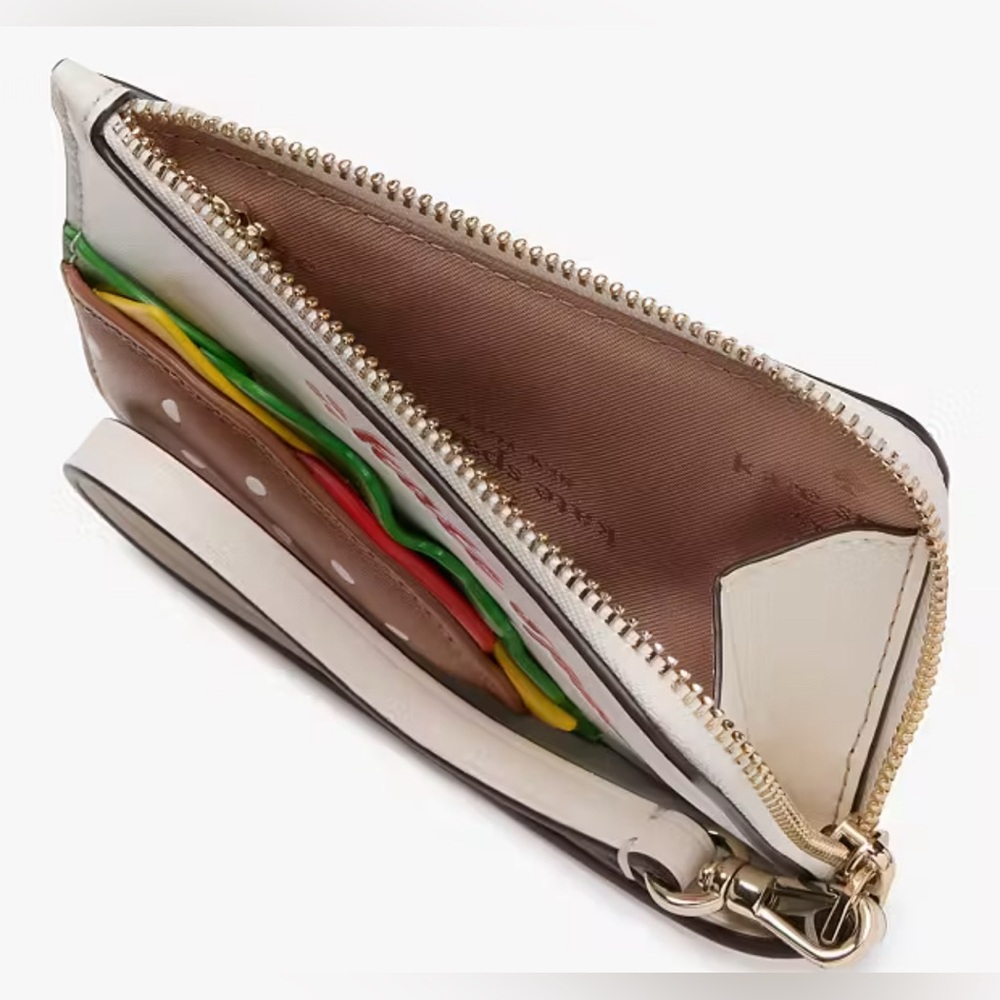 Kate Spade Novelty Burger Wristlet - Picture 2 of 3